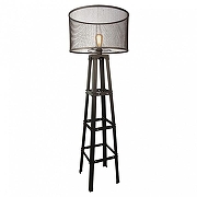 Торшер Lussole Parker LSP-9887 цвет плафона/подвески Черный, цвет арматуры Черный