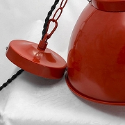 Подвесной светильник Lussole Elmont LSP-9895 цвет плафона/подвески Красный, цвет арматуры Красный-4