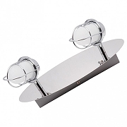 Спот Lussole White Plains LSP-9927 цвет плафона/подвески Белый, Хром, цвет арматуры Хром