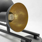 Спот Lussole Louisville LSP-9976 цвет плафона/подвески Желтый, Черный, цвет арматуры Черный-1