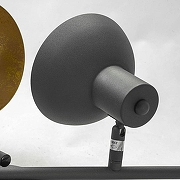 Спот Lussole Louisville LSP-9976 цвет плафона/подвески Желтый, Черный, цвет арматуры Черный-2