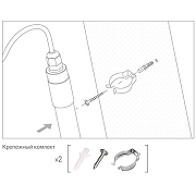Накладной светильник Luminarte LWT8S-12W/03 цвет плафона/подвески Белый, цвет арматуры Белый-3