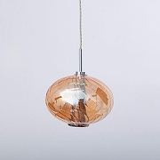 Подвесной светильник Abrasax Anke MA03979C-001 цвет плафона/подвески Коричневый, цвет арматуры Хром-1