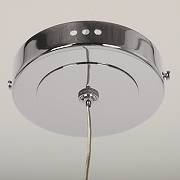 Подвесной светильник Abrasax Anke MA04257CA-001 цвет плафона/подвески Прозрачный, цвет арматуры Хром-6