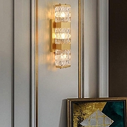 Накладной светильник Imperiumloft MAGNET magnet-wall01 цвет плафона/подвески Прозрачный, цвет арматуры Латунь-7