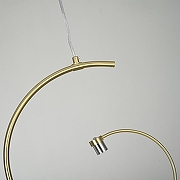 Подвесной светильник Imperiumloft MAGNOLIA MAGNOLIA01 цвет плафона/подвески Латунь, цвет арматуры Латунь-9