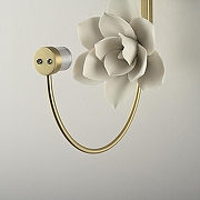 Бра Imperiumloft MAGNOLIA MAGNOLIA-WALL01 цвет плафона/подвески Латунь, цвет арматуры Латунь-8