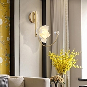 Бра Imperiumloft MAGNOLIA MAGNOLIA-WALL01 цвет плафона/подвески Латунь, цвет арматуры Латунь-14