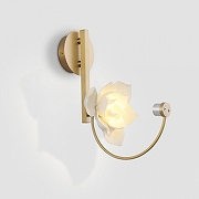 Бра Imperiumloft MAGNOLIA MAGNOLIA-WALL01 цвет плафона/подвески Латунь, цвет арматуры Латунь-15