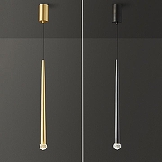 Подвесной светильник Imperiumloft MAGRIT magrit-lux01 цвет плафона/подвески Прозрачный, цвет арматуры Латунь-2