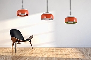Подвесной светильник Arti Lampadari Mango Mango E 1.3.P1 R цвет плафона/подвески Белый, Красный, цвет арматуры Красный-4