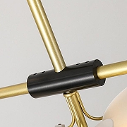 Светильник на штанге Imperiumloft MATISSE matisse-long01 цвет плафона/подвески Белый, цвет арматуры Золото-6