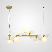 Подвесной светильник Imperiumloft MATISSE MATISSE-L-SELF01 цвет плафона/подвески Белый, цвет арматуры Золото-1