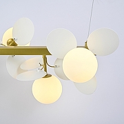 Подвесной светильник Imperiumloft MATISSE MATISSE-L-SELF01 цвет плафона/подвески Белый, цвет арматуры Золото-7