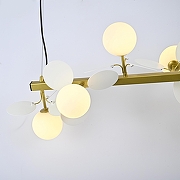 Подвесной светильник Imperiumloft MATISSE MATISSE-L-SELF01 цвет плафона/подвески Белый, цвет арматуры Золото-8