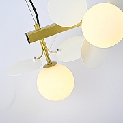 Подвесной светильник Imperiumloft MATISSE MATISSE-L-SELF01 цвет плафона/подвески Белый, цвет арматуры Золото-9