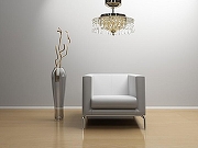 Светильник на штанге Arti Lampadari Mazzola Mazzola H 1.13.30 N цвет плафона/подвески Прозрачный, цвет арматуры Никель-3