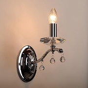 Бра Abrasax 23083 MB23083/1CR цвет плафона/подвески Прозрачный, цвет арматуры Хром-3