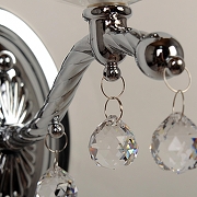 Бра Abrasax 23083 MB23083/1CR цвет плафона/подвески Прозрачный, цвет арматуры Хром-4