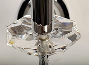 Бра Abrasax 23083 MB23083/1CR цвет плафона/подвески Прозрачный, цвет арматуры Хром-5