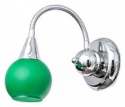 Бра Abrasax 710 MB710 цвет плафона/подвески Зеленый, цвет арматуры Хром