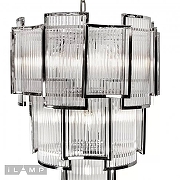 Подвесной светильник iLamp Tribeca MD0276-11 цвет плафона/подвески Прозрачный, цвет арматуры Никель-3
