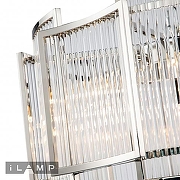 Подвесной светильник iLamp Tribeca MD0276-6C Nic цвет плафона/подвески Прозрачный, цвет арматуры Никель-4