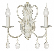 Бра Arti Lampadari Miracoli Miracoli E 2.1.2 CG цвет плафона/подвески Прозрачный, цвет арматуры Бежевый