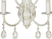 Бра Arti Lampadari Miracoli Miracoli E 2.1.2 CG цвет плафона/подвески Прозрачный, цвет арматуры Бежевый-2