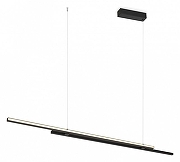 Подвесной светильник Maytoni Halo MOD005PL-L48BK цвет плафона/подвески Черный, цвет арматуры Черный