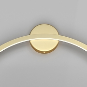 Накладной светильник Maytoni Halo MOD005WL-L46BSK2 цвет плафона/подвески Белый, Латунь, цвет арматуры Латунь-1