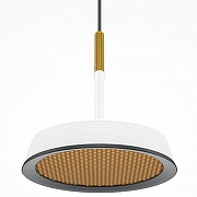 Подвесной светильник Maytoni El MOD041PL-L15WG3K цвет плафона/подвески Белый, Золото, цвет арматуры Черный