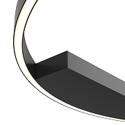 Накладной светильник Maytoni Halo MOD058CL-L50BK цвет плафона/подвески Черный, цвет арматуры Черный-3