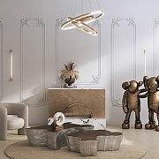 Подвесной светильник Maytoni R1m MOD058PL-L74BK цвет плафона/подвески Черный, цвет арматуры Черный-4