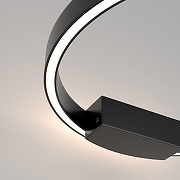 Накладной светильник Maytoni Halo MOD058WL-L25BK цвет плафона/подвески Черный, цвет арматуры Черный-3