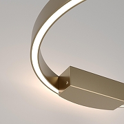 Накладной светильник Maytoni Halo MOD058WL-L25BSK цвет плафона/подвески Латунь, цвет арматуры Латунь-2