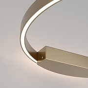 Накладной светильник Maytoni Halo MOD058WL-L35BSK цвет плафона/подвески Латунь, цвет арматуры Латунь-2