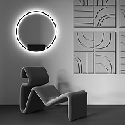 Бра Maytoni R1m MOD058WL-L50BK цвет плафона/подвески Черный, цвет арматуры Черный-3