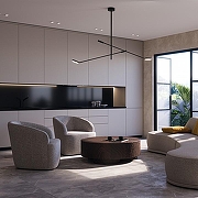 Светильник на штанге Maytoni Fad MOD070CL-L15B3K1 цвет плафона/подвески Черный, цвет арматуры Черный-5