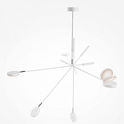 Светильник на штанге Maytoni Fad MOD070CL-L8W3K цвет плафона/подвески Белый, цвет арматуры Белый-1