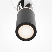 Подвесной светильник Maytoni Monochrome MOD071PL-L8B3K1 цвет плафона/подвески Белый, Серый, Коричневый, цвет арматуры Черный-3