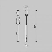 Подвесной светильник Maytoni Pro Shade MOD157PL-L6WK цвет плафона/подвески Белый, цвет арматуры Белый-7