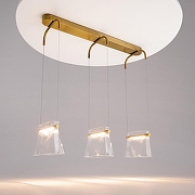 Подвесной светильник Maytoni Cabaret MOD170PL-L24BS3K цвет плафона/подвески Прозрачный, цвет арматуры Латунь-4