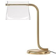 Настольная лампа Maytoni Cabaret MOD170TL-L8BS3K цвет плафона/подвески Прозрачный, цвет арматуры Латунь