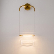 Бра Maytoni Cabaret MOD170WL-L8BS3K1 цвет плафона/подвески Прозрачный, цвет арматуры Латунь-2