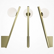 Бра Maytoni Kaz1m1r MOD175WL-01G цвет плафона/подвески Белый, цвет арматуры Золото-3