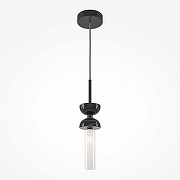 Подвесной светильник Maytoni Kyoto MOD178PL-01B цвет плафона/подвески Белый, цвет арматуры Черный-1