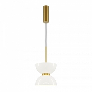 Подвесной светильник Maytoni Kyoto MOD178PL-L11G3K цвет плафона/подвески Белый, цвет арматуры Золото-3