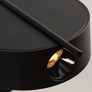 Бра Maytoni Nuance MOD180WL-L4B3K цвет плафона/подвески Черный, цвет арматуры Латунь, Черный-8