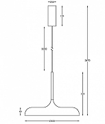 Подвесной светильник Maytoni Gerhard MOD189PL-L18GR3K1 цвет плафона/подвески Серый, цвет арматуры Серый-5